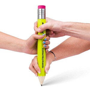 9014400342821 - Teamwork Riesen-Bleistift grün mit Radierer 1 St 9014400342821 - Teamwork Riesen-Bleistift grün mit Radierer 1 St