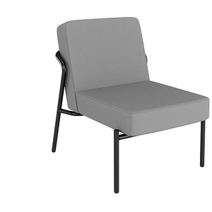 meet powered by Paperflow Sessel MEDSO S grau schwarz Kunststoff 3660141963946 meet powered by Paperflow