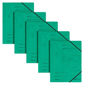 4008110095783 - Eckspannmappe easy orga 972471 A4 Karton 355g mit 3 Einschlagklappen 4008110095783 5 Stück