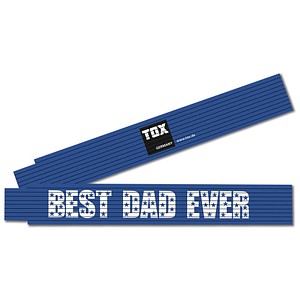 TOX BEST DAD EVER Meterstab Holz