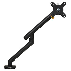 BAKKER ELKHUIZEN BE Flexible Single Monitor Mount - Black - Steel
