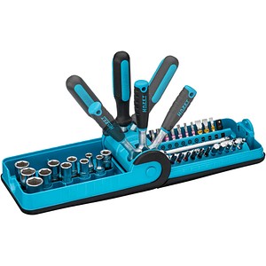 4000896233380 - Hazet-werk Hermann Zerver Gmbh - Steckschlüsselsatz 856-1HP 38-tlg1 4 Zoll sw 55-14mm Z90 6KT hazet 856-1HP