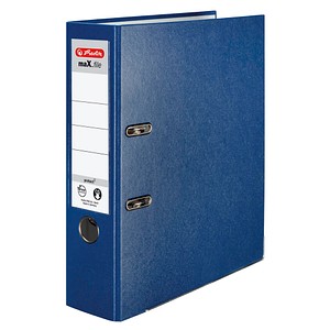 herlitz maX.file protect Ordner blau Kunststoff 8,0 cm DIN A4