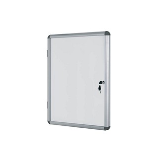 5603750521099 - Enclore Indoor Abschließbarer Schaukasten Magnetisch 9 x A4 abschließbar 72 (B) x 981 (H) cm Weiß