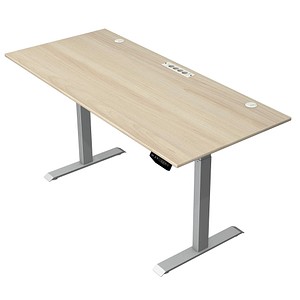 4044917451315 - Move 1 plus elektrisch höhenverstellbarer Schreibtisch ahorn rechteckig T-Fuß-Gestell grau 1800 x 800 cm 4044917451315 Kerkma 4044917451315 - Move 1 plus elektrisch höhenverstellbarer Schreibtisch ahorn rechteckig T-Fuß-Gestell grau 1800 x 800 cm 4044917451315 Kerkma