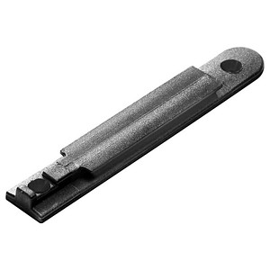 RS-GUIDESYSTEMS Wandhalterung für Absperrgurt-Endstück GLZ 45/3-074 schwarz, 1 St.