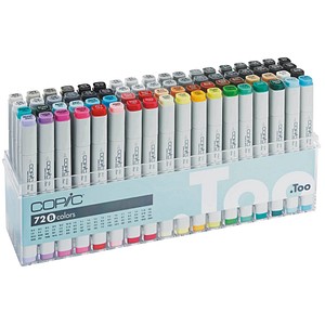 4511338063385 - Layoutmarker Classic B 20075161 72er Etui farbig sortiert 1mm & 6mm Rundspitze Keilspitze 4511338063385 72 Stück