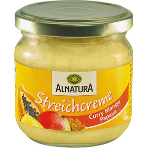 ALNATURA Curry Mango Papaya Bio-Brotaufstrich 180,0 g