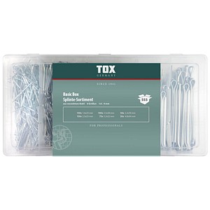 4049563050707 - Tox-dübel - tox Basic Box Splinte - Sortiment 555 tlg