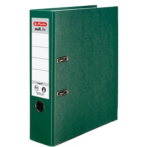 herlitz maX.file protect Ordner grün Kunststoff 8,0 cm DIN A4, 1 St.