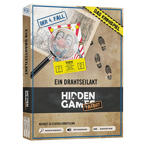 4260686490274 - Tatort Krimispiel Fall 4 Ein Drahtseilakt  Escape-Room 4260686490274 HIDDEN GAMES