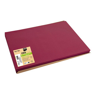 PROnappe Platzsets Tiss Lack rot 30,0 x 40,0 cm, 500 St.