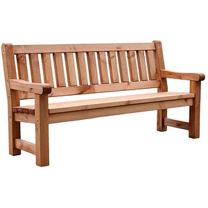 Garden Pleasure Gartenbank Allgäu 960362 braun Holz 184,0 cm