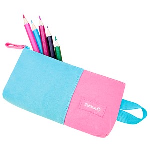 4012700521774 - Schlampermäppchen WOW pink türkis 160 x 215 cm