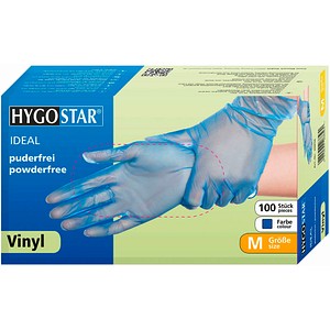 unisex Einmalhandschuhe IDEAL blau Größe L 100 St.