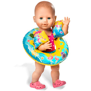 Heless® Schwimmring Puppenzubehör