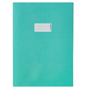 HERMA Heftumschlag glatt türkis Papier DIN A4