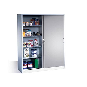 CP Metallschrank 2159-00 S10096 lichtgrau 160,0 x 50,0 x 195,0 cm, aufgebaut, 1 St.