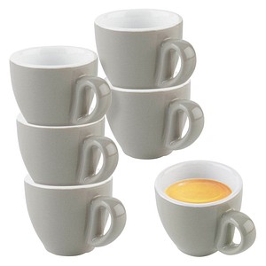 APS Espressotassen Snug grau 0,08 l, 6 St.