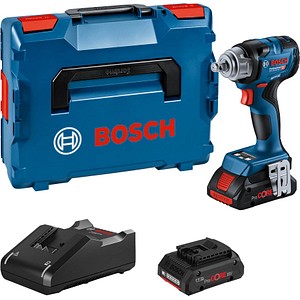 4059952641782 - 0 V AKTION BOSCH Professional GDS 18V-330 HC Akku-Schlagbohrschrauber-Set 180 V mit 2 Akkus mit Prämie nach Registrierung 06019L5002 405995