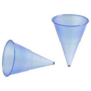 Papstar Spitzbecher PP Blue Cone 115ml BL/FL 4002911196182 Papstar 1000 Stück