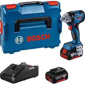 4059952641799 - AKTION BOSCH Professional GDS 18V-330 HC Akku-Schlagbohrschrauber-Set 180 V mit 2 Akkus mit Prämie nach Registrierung