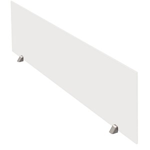 Kerkmann Tischtrennwand Move 19375210, weiß 160,0 x 45,0 cm