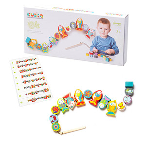 4823056513647 - Fädelspiel Angel und Fische Lernspiel 4823056513647 CUBiKA