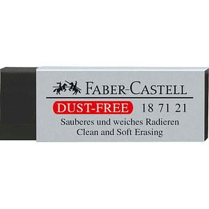 20 Stück Faber-Castell 187121 Vinyl Radierer Kunststoff schwarz 9556089006866 Faber-Castell
