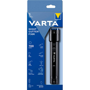 4008496978946 - Night Cutter F30R Premium-Taschenlampe und externer Akku (2600 mAh) 01 w inkl Micro-USB-Ladekabel 4 Leuchtmodi 700 Lumen Reichweite 225 x 34