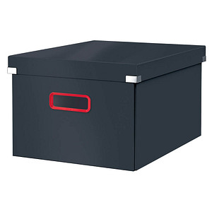 LEITZ Click & Store Cosy Aufbewahrungsbox 18,5 l grau 28,1 x 37,0 x 20,0 cm