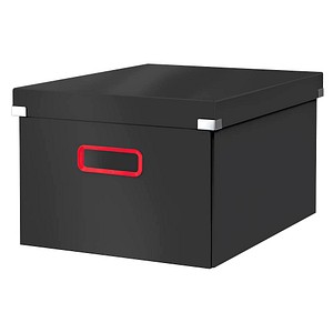 AKTION:  LEITZ Click & Store Cosy Aufbewahrungsbox 18,5 l grau 28,1 x 37,0 x 20,0 cm mit Prämie nach Registrierung