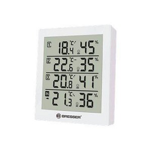 4007922047454 - 7000020GYE000 BRESSER Temeo Hygro Quadro - Thermo- und Hygrometer 7000020GYE000 4007922047454