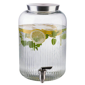 4004133108554 - Getränkespender Zapfanlagen silberfarben (transparent edelstahlfarben) Weitere Tischaccessoires Füllmenge 7 Liter 4004133108554 - Getränkespender Zapfanlagen silberfarben (transparent edelstahlfarben) Weitere Tischaccessoires Füllmenge 7 Liter