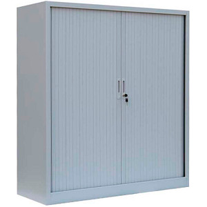 4061815525092 - Schiebetürenschrank 555140 lichtgrau 2 Fachböden 1200 x 457 x 1350 cm 4061815525092 LÜLLMANN
