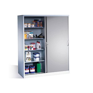 CP Metallschrank 2169-00 S10095 lichtgrau 160,0 x 60,0 x 195,0 cm, aufgebaut, 1 St.