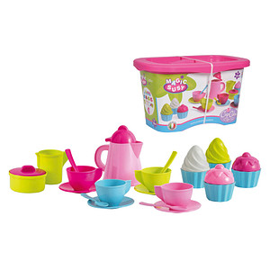 Simba Sandspielzeug-Set Tee Service Cupcake mehrfarbig, 1 Set