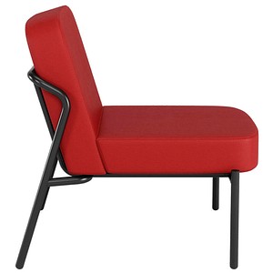 3660141964059 - Sessel MEDSO S Rund rot schwarz Kunstleder 3660141964059 meet powered by Paperflow