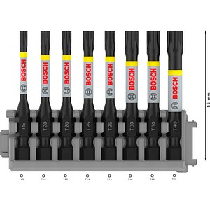 3165140851190 - Accessories 2608522329 2608522329 Sechsrund-Bit t 15 t 20 t 25 t 30 t 40 1 Set - Bosch