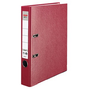 herlitz maX.file protect Ordner rot Kunststoff 5,0 cm DIN A4