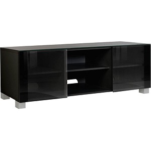 4051814351532 - TV Möbel Lowboard Kabelführung Maße H 50 x B 150 x T 45 cm Fernsehschrank - Luxala