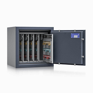5901468350278 - Schlüsseltresor 15700411 safe4key 88kg grau mit Doppelbartschloss Stahlblech 5901468350278 15700411
