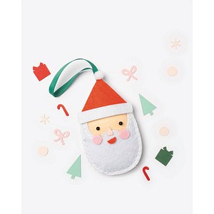 4001868109757 - Mini Filz-Nähset Filzinies 14-teilig Nikolaus