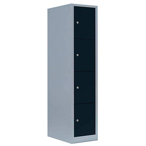 4061815519312 - Schließfachschrank anthrazit lichtgrau 523418 4 Schließfächer 415 x 500 x 1800 cm 4061815519312 LÜLLMANN 4061815519312 - Schließfachschrank anthrazit lichtgrau 523418 4 Schließfächer 415 x 500 x 1800 cm 4061815519312 LÜLLMANN