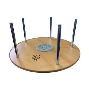 Aufbauetage für Ordnerdrehsäule buche