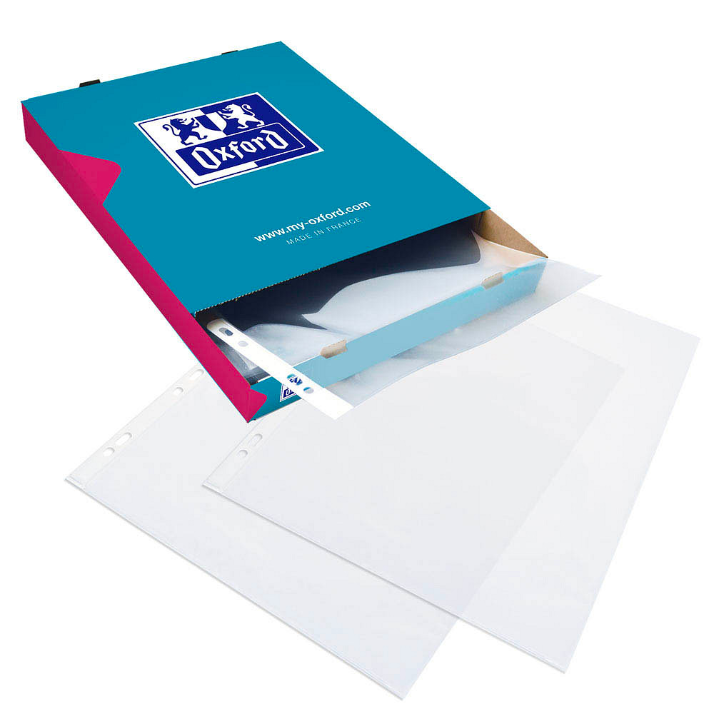 Pavo Einbanddeckel-Klarsichtfolie A4, PVC-Folie, 0.20 mm, 100-er Pack,  transparent/rot : : Stationery & Office Supplies