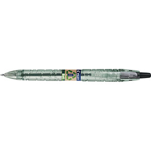 Pilot Kugelschreiber Bottle 2 Pen Ecoball BP-B2PEB-M-B-BG, schwarz, 0,4mm, nachfüllbar 4902505621581 Pilot