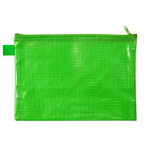VELOFLEX Reißverschlussbeutel DIN A5 grün 0,26 mm, 1 St.