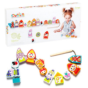 4823056513654 - Fädelspiel fröhliche Zwerge Lernspiel 4823056513654 CUBiKA 4823056513654 - Fädelspiel fröhliche Zwerge Lernspiel 4823056513654 CUBiKA