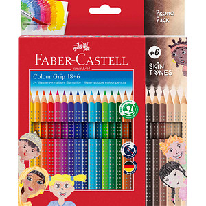 4005401128199 - Farbstiftetui Colour Grip 18+6 Stück sortiert 4005401128199 Faber Castell 24 Stück 4005401128199 - Farbstiftetui Colour Grip 18+6 Stück sortiert 4005401128199 Faber Castell 24 Stück